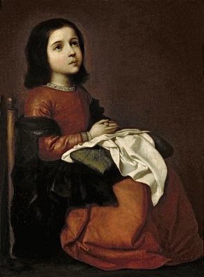 Die Kindheit der Jungfrau, c.1660 von Francisco de Zurbaran
