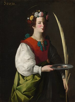 Saint Lucy, c.1625-1630 von Francisco de Zurbaran