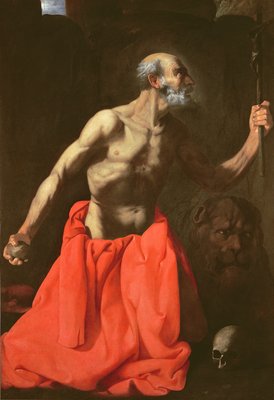 St. Jerome von Francisco de Zurbaran