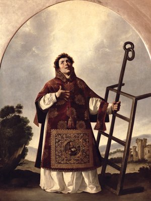 St. Lawrence von Francisco de Zurbaran