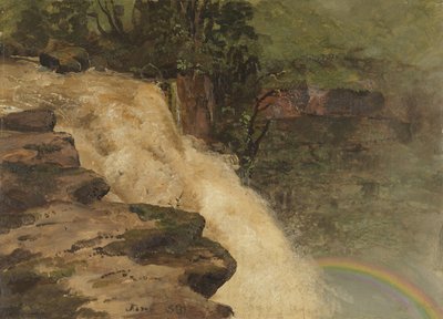 Ein Wasserfall in Kolumbien von Frederic Edwin Church