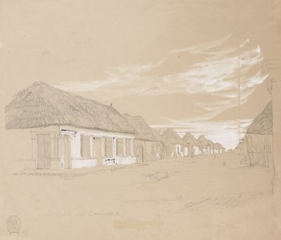 Calle de Commerce, Barranquilla, Kolumbien von Frederic Edwin Church