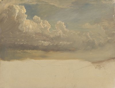 Wolkenstudie von Frederic Edwin Church