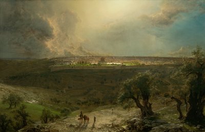 Jerusalem vom Ölberg von Frederic Edwin Church