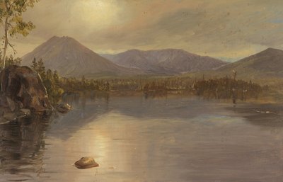 Halterungen T und T Turner Lake, Maine von Frederic Edwin Church