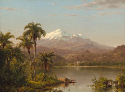 Tamaca Palmen, 1854 von Frederic Edwin Church