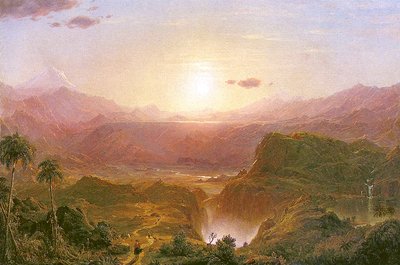 Die Anden von Ecuador von Frederic Edwin Church