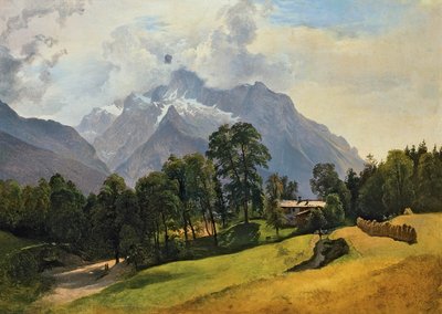 Der hohe Steinberg bei Berchtesgaden von Friedrich Gauermann