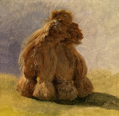 Strohmandeln von Friedrich Gauermann