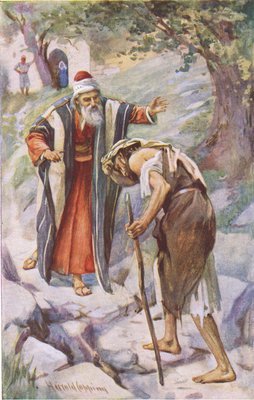 Der verlorene Sohn, Illustration von Harold Copping Pictures: Die Krone-Reihe, c.1920s von Harold Copping