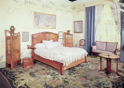 Jugendstil Schlafzimmer Ca 1900