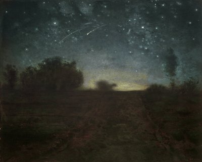 Sternennacht, c.1850-65 von Jean Francois Millet
