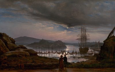 Blick vom Vaekero bei Christiania von Johan Christian Dahl