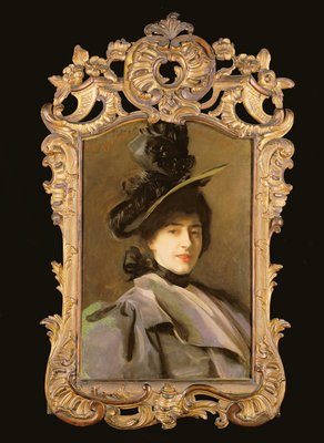 Porträt von Madame Flora Reyntiens, c.1895 von John Singer Sargent