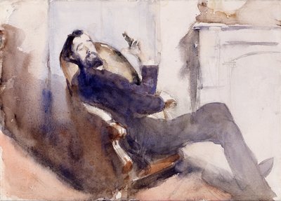 Porträt von Paul-César Helleu von John Singer Sargent