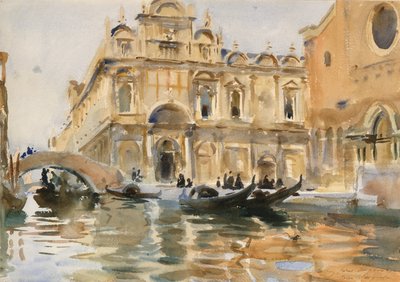 Beggars Rio, Venedig von John Singer Sargent