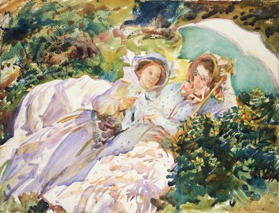 Simplon Pass Die Tease von John Singer Sargent