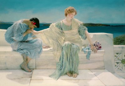 Fragen Sie mich nicht mehr, 1906 von Lawrence Alma Tadema