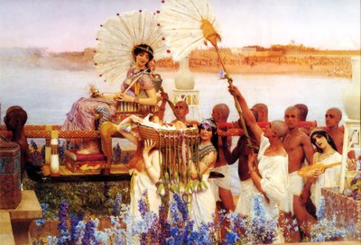 Das Finden von Moses von Lawrence Alma Tadema