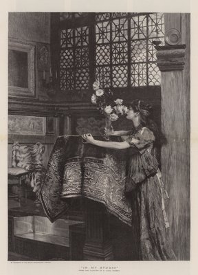 In meinem Studio von Lawrence Alma Tadema