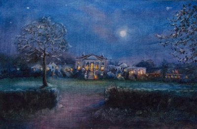 Dezember 2011 (Öl auf Papier) von Lee Campbell