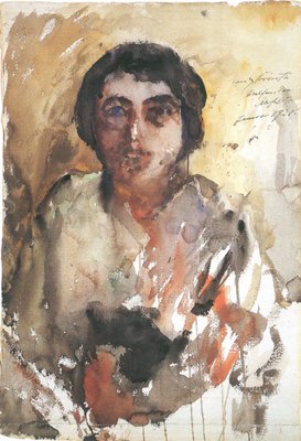  Bildnis Charlotte Berend-Corinth von Lovis Corinth