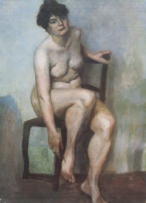 Nackte Frau von Lovis Corinth