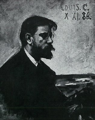  Portrat des Malers Heinrich Fricken von Lovis Corinth