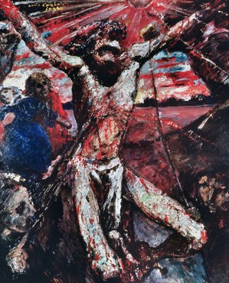 Der Rote Christus, 1922 von Lovis Corinth