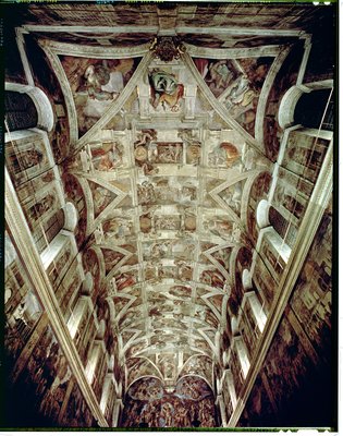 Sixtinische Kapelle 1508 12 Von Michelangelo Buonarroti