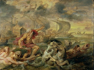 Neptun Beruhigender Sturm, 1635 von Peter Paul Rubens