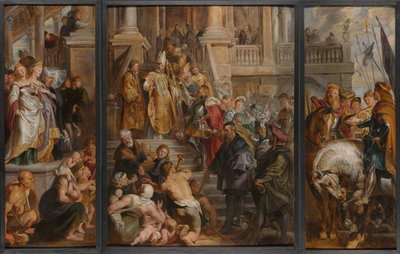 St. Bavo Kathedrale in Gent von Peter Paul Rubens