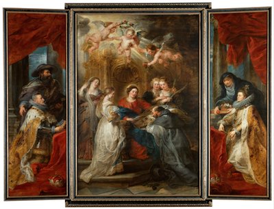 Das Triptychon von St. Ildefonso von Peter Paul Rubens