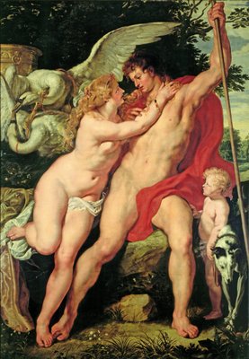 Venus und Adonis von Peter Paul Rubens