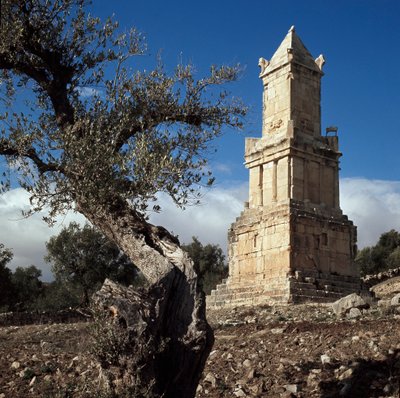 Libyco-Punisches Mausoleum von Punic Punic: Kunstdruck