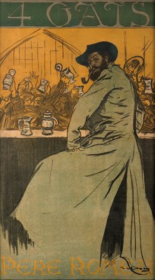 4 Gats von Ramon Casas i Carbo