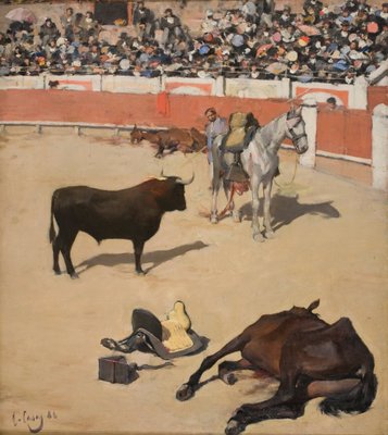 Bulls (Tote Pferde) von Ramon Casas i Carbo