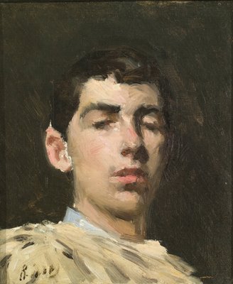 Selbstporträt von Ramon Casas i Carbo