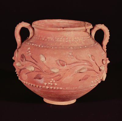 Schussel Mit Slip Dekoration Gefunden Bei Coptos Oberagypten Rosa Ton Von Roman Period Egyptian