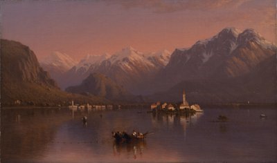 Lago Maggiore, Italien, 1858 von Sanford Robinson Gifford