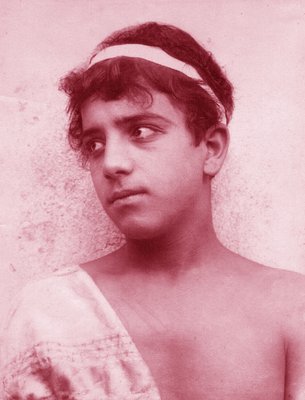 Porträt eines sizilianischen Jungen, c.1897 von Baron Wilhelm von Gloeden