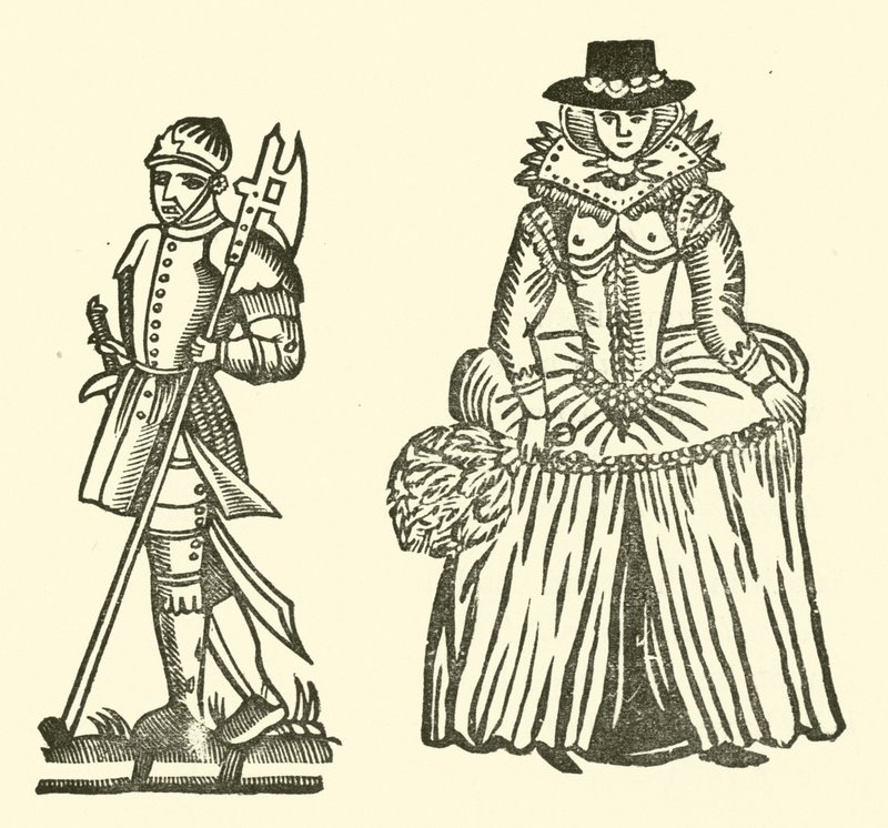 Illustration für The Roxburghe Ballads von (after) English School