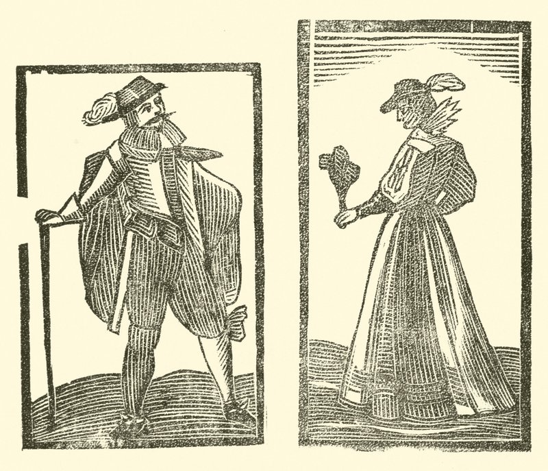 Illustration für The Roxburghe Ballads von (after) English School