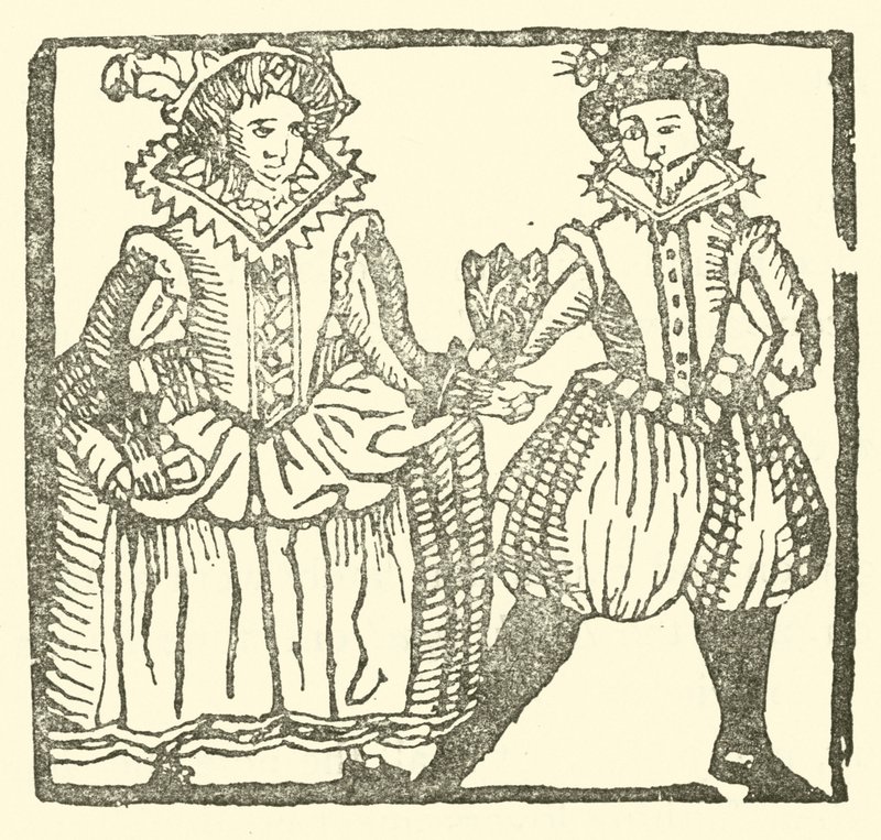 Illustration für The Roxburghe Ballads von (after) English School