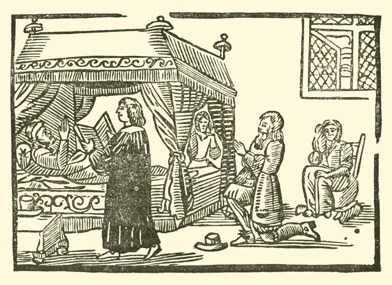 Illustration für The Roxburghe Ballads von (after) English School