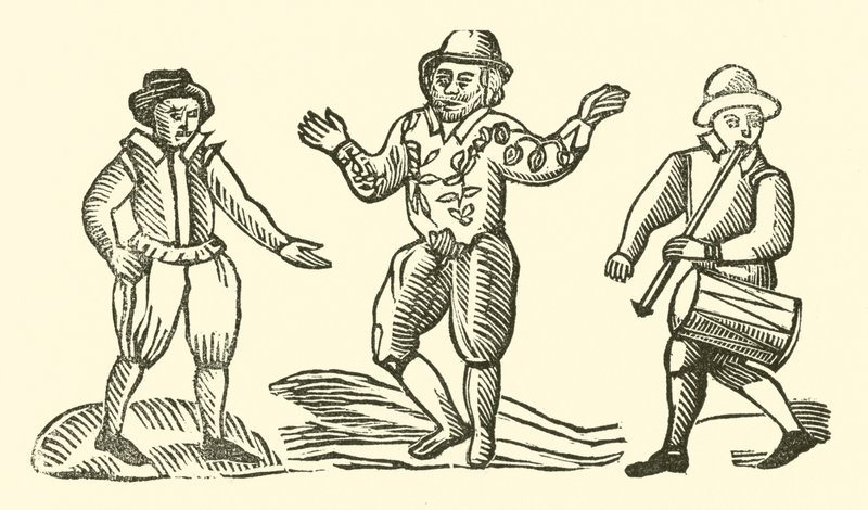 Illustration für The Roxburghe Ballads von (after) English School