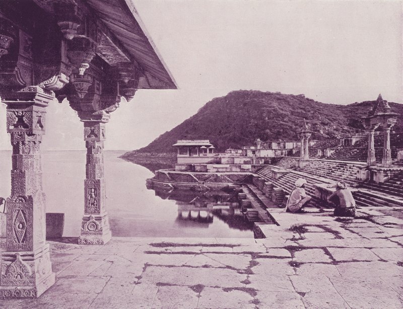 Marmor-Ghat, Rainuggur, Udaipur von (after) English photographer