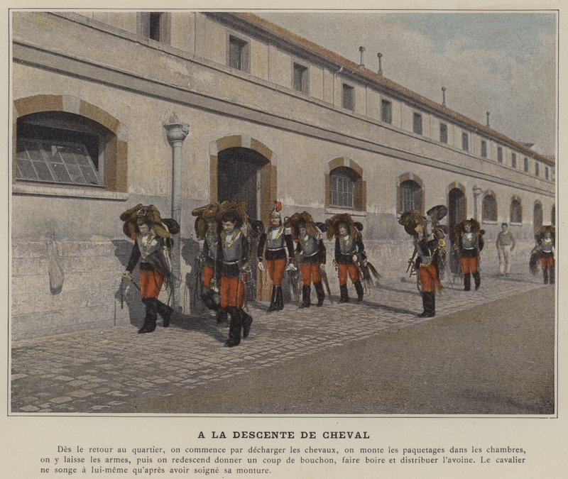 A la Descente de Cheval von (after) French Photographer