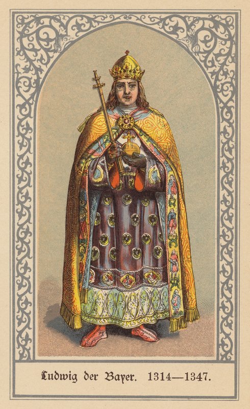 Ludwig IV., Heiliger Römischer Kaiser von (after) German School