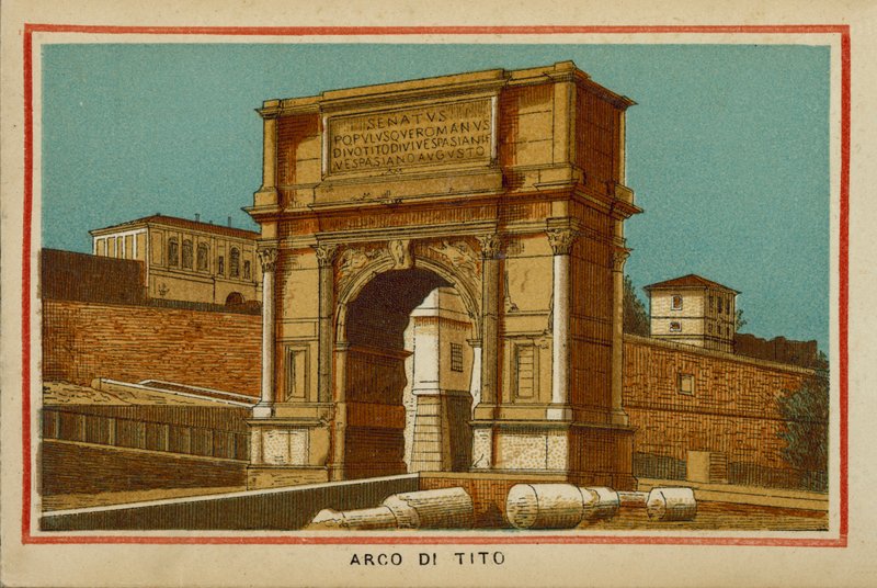 Rom: Arco Di Tito von (after) Italian School